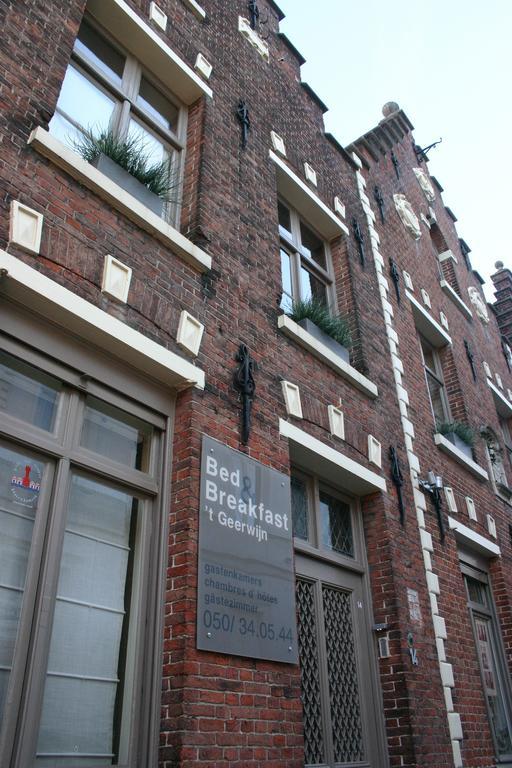 B&B Geerwijn Brugge Dış mekan fotoğraf